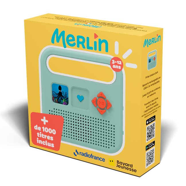 Merlin enceinte audio made in France - 2