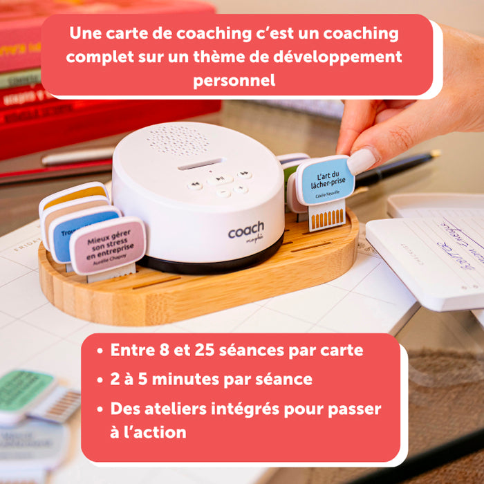 Morphée Coach, enceinte de coaching personnel avec 2 cartes incluses - 2