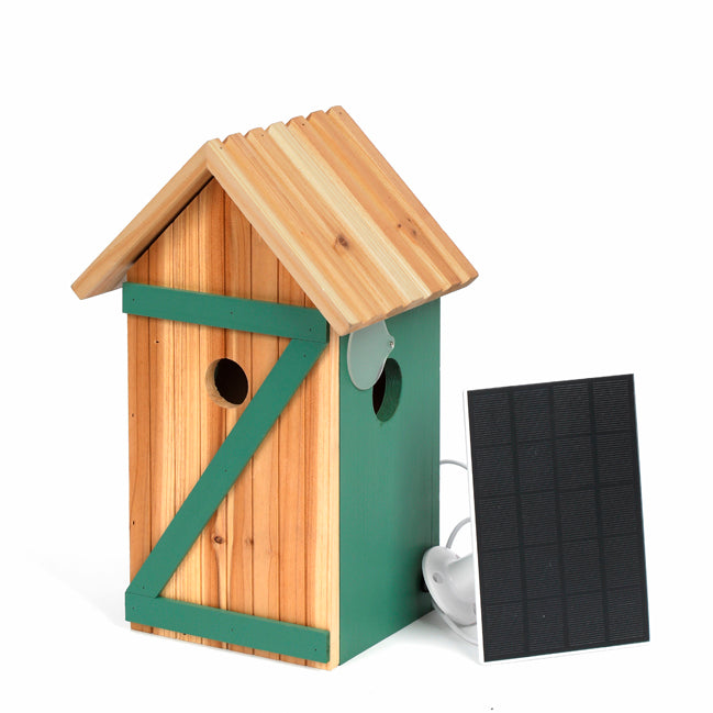 Nichoir caméra en bois - 2