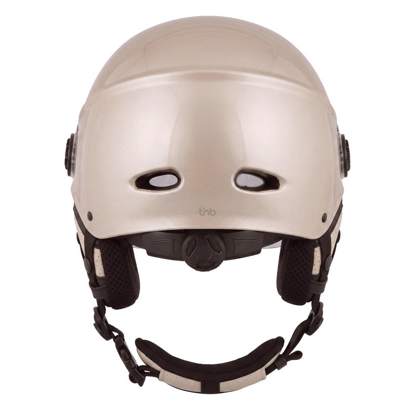 T'nb visor - casque vélo et trottinette, taille m - champagne - 2