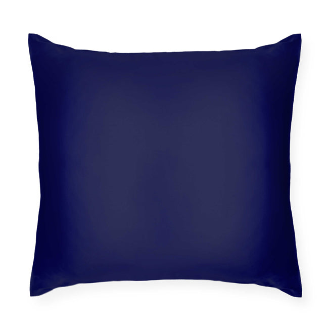Taie d'oreiller en soie 19 mommes 65x65 Bleu marine - 2