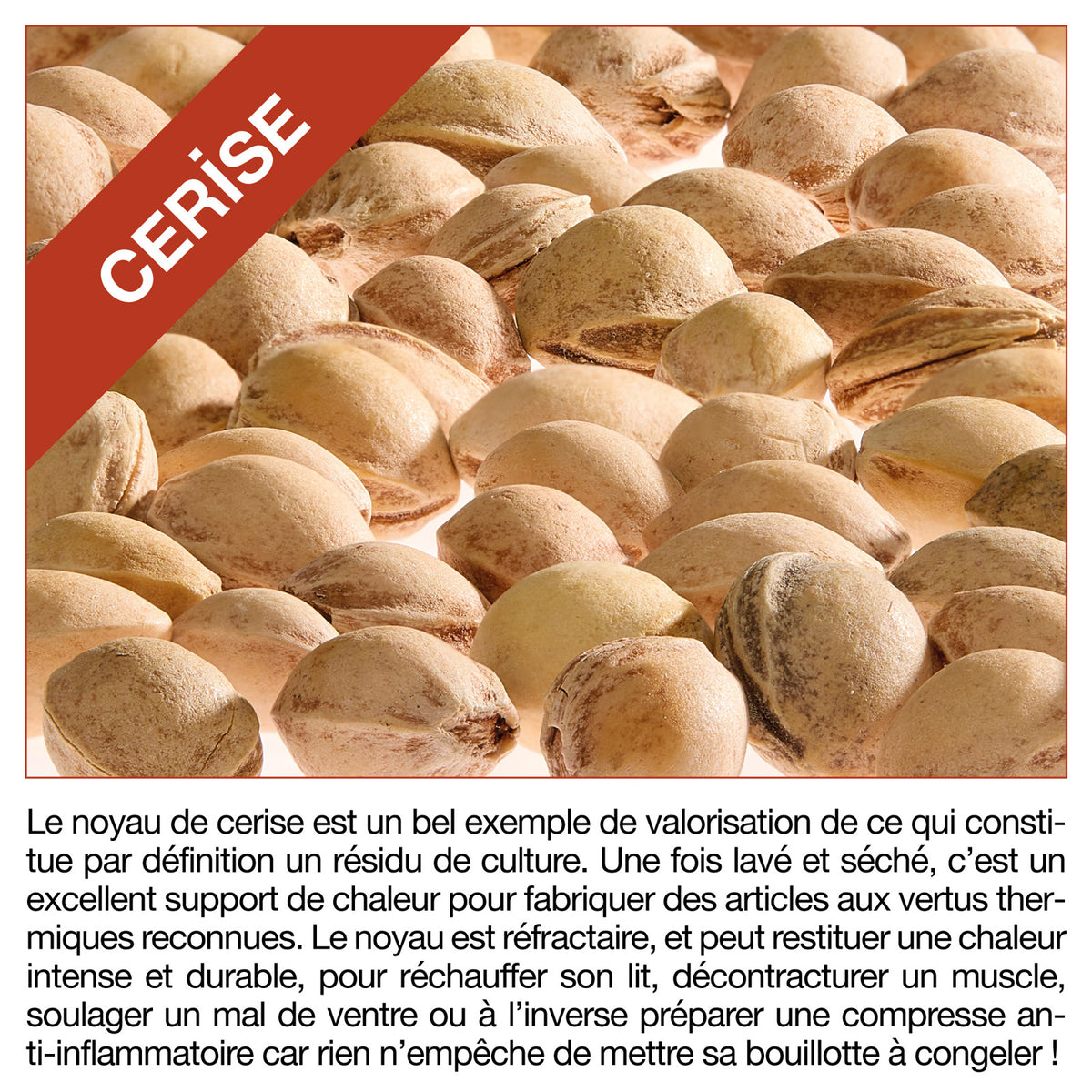 Tour de cou aux noyaux de cerises - 2