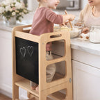 Tour observation montessori bébé enfant - pliable en table bureau tableau dessin - 2